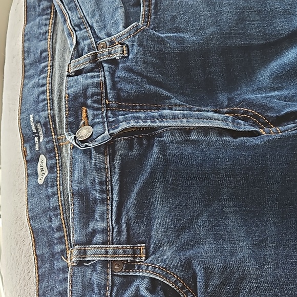 Men's Dark Jeans Old Navy 36*34 Slim Straight - Picture 3 of 10